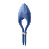 Satisfyer Duelist - akkus, vibráció péniszgyűrű (kék) kép